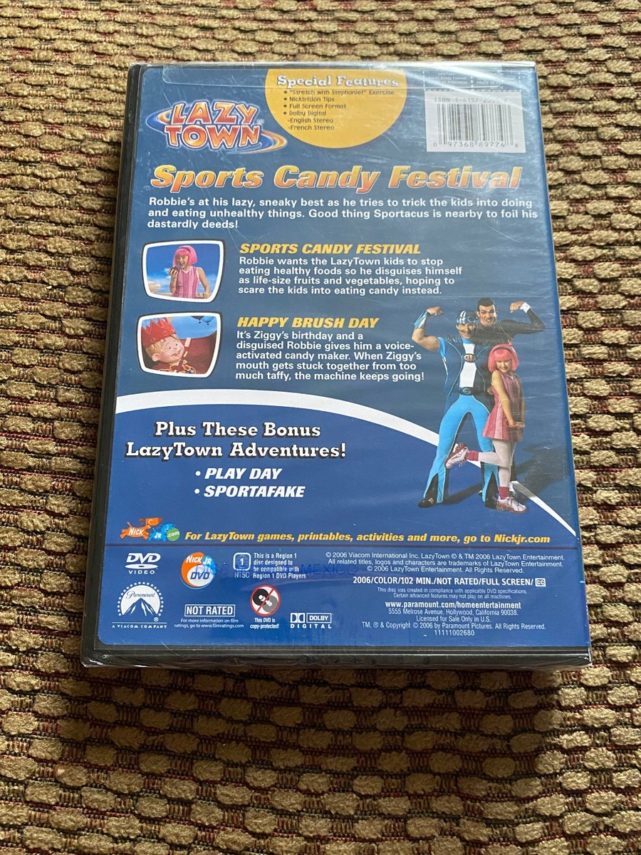 スポーツ・フィットネス DVD ROLLING IN THE SKY SPECIAL BOX Lazy Town - Sports Candy Festival (DVD, 2006) for sale online | eBay