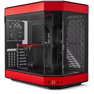 Hyte Y60 Rot/Schwarz Midi-Tower PC Gehäuse 