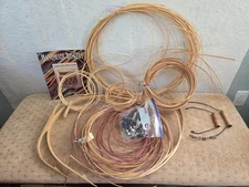 Basket Making Supplies Handles, Lg. Clips, Reed, "Handmade Baskets" Lyn Siler