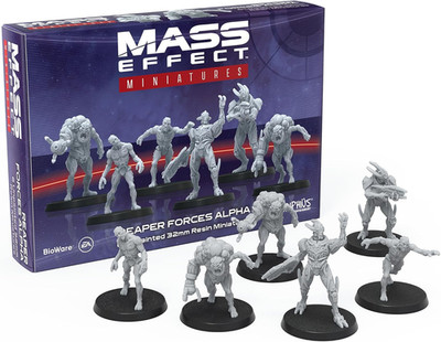 Mass Effect Reaper Forces Alpha Resin Collectors Miniature Set - Upgrade Your Ga