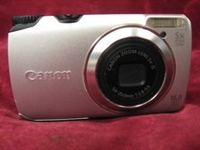 Vintage Canon Power Shot A3300IS Camera 5X Optical Zoom 16.0Mg UNTESTED Excel 
