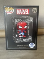 Funko Pop! Die-Cast Spider-Man Marvel #09 Exclusive Figurine Boxed
