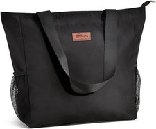 Large Waterproof Beach Bag for Women Sandproof Tote Bag with Zipper