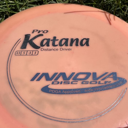 Innova Pro Katana 13/5/-3/3 (150) Grams Light Pink 176 G Disc Golf Driver - Picture 2 of 24