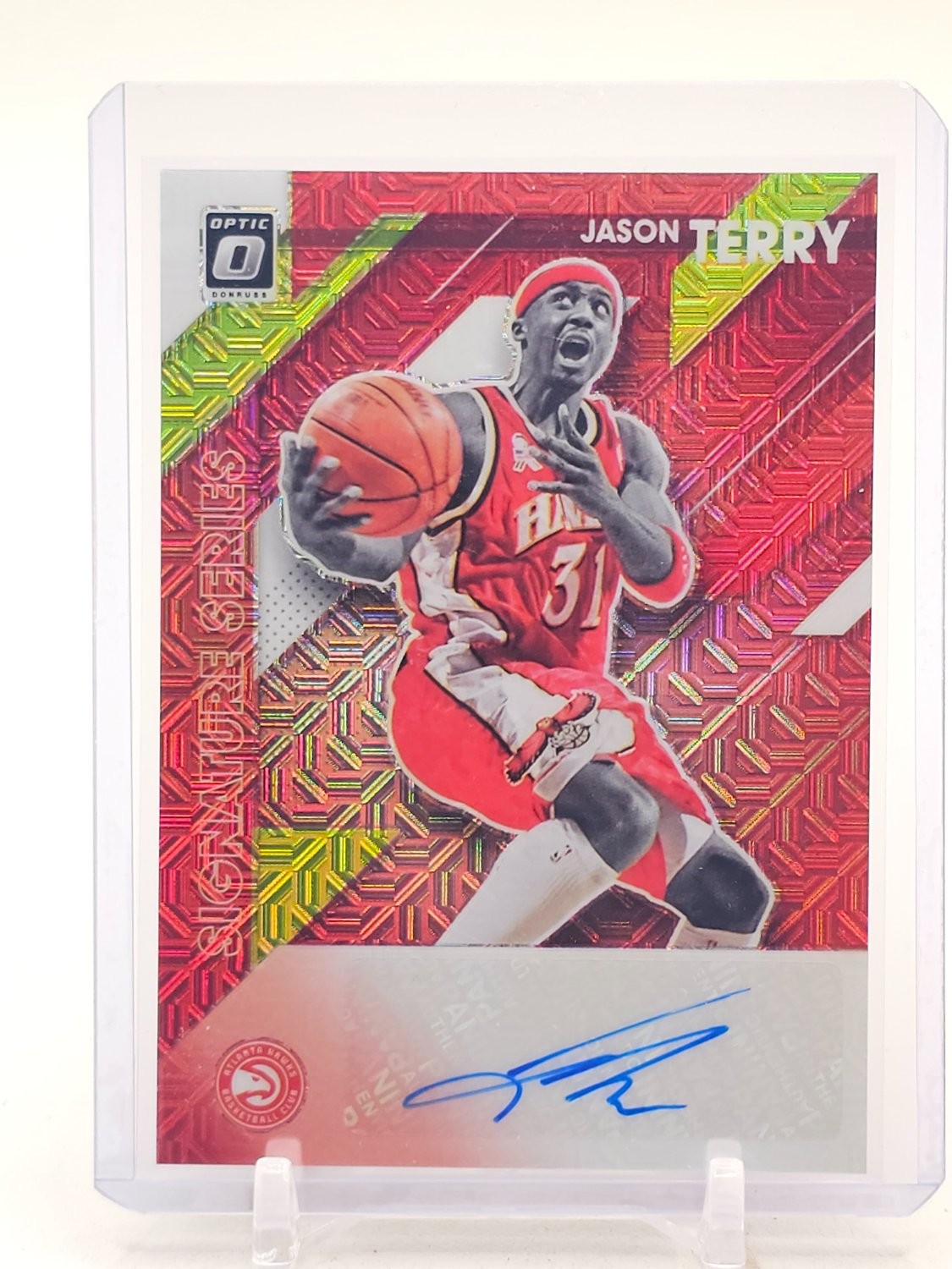 Jason Terry #20 2004-05 SP Signature Edition Basketball