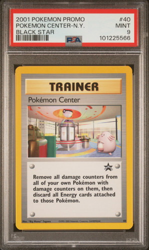 Pokémon Center graded PSA 9 for sale on eBay