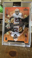 Wild Card Black Tie Christian McCaffrey One of One 1/1 Football Card