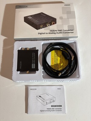 New PROZOR-192KHz Dac Converter-Digital to Analog Audio Converter model:DACO1seu