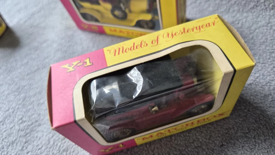 Matchbox - Models of Yesteryear  - 3 Modelle  Y-1, 2, 5 neuwertig OVP Konvolut   - Bild 4 von 4
