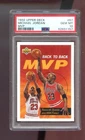 1992-93 Upper Deck #67 Michael Jordan PSA 10 Graded Card NBA Back To Back MVP 92
