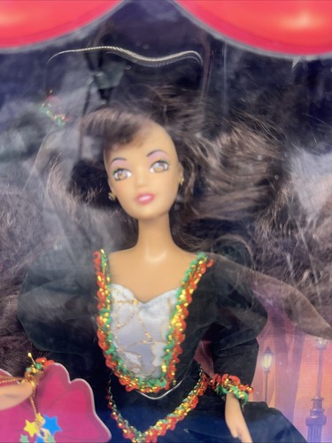 VTG JAKKS Pacific Magical Holiday Collection Christmas Doll 1990’s Brunette Doll - Picture 13 of 15
