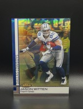 2009 Topps Finest Jason Witten Gold Refractor 25/75 Dallas Cowboys Rare