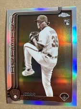 TOPPS 2025 Chrome Update Sepia Chad Patrick Milwaukee Brewers Rookie Card #USC90