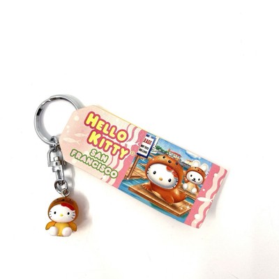 Hello Kitty San Francisco Otter Keychain Gotochi 2008 Rare Pier 39 w/ TagRare