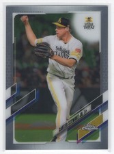 #114 2021 Topps Chrome NPB Nippon Carter Stewart Jr.