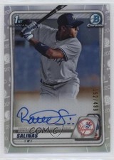 2020 Bowman Chrome Prospect Refractor 152/499 Raimfer Salinas #CPA-RS Auto 3b3