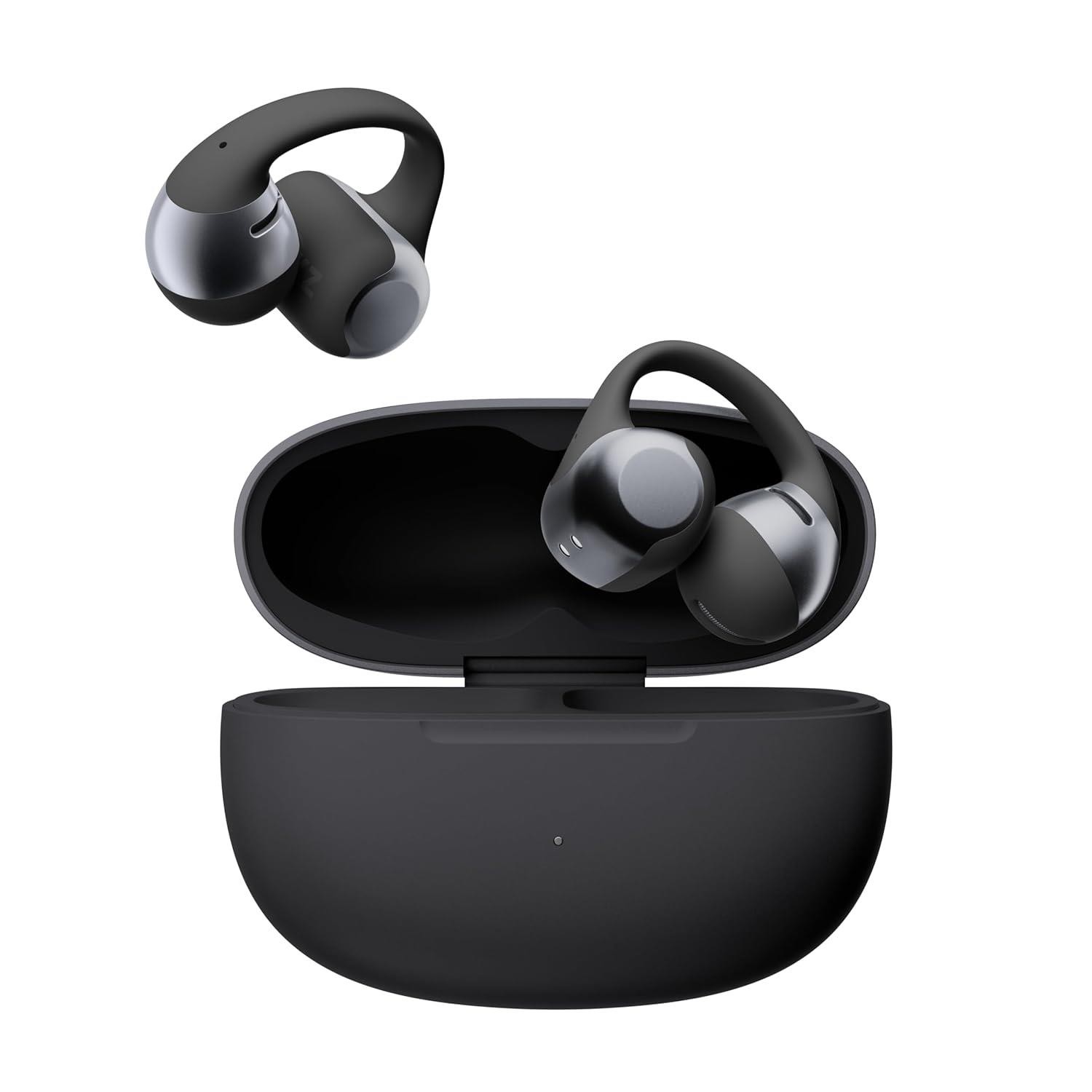 Audífonos Shokz OpenDots One E310 de conducción abierta con clip, Dolby True Wireless, inalámbricos, negros, nuevos, imagen 2