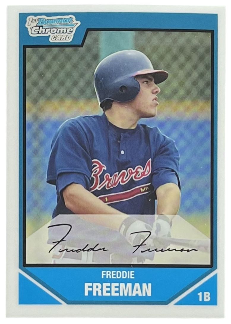 2007 Bowman Draft Picks & Prospects - Chrome Prospects #BDPP12 Freddie Freeman