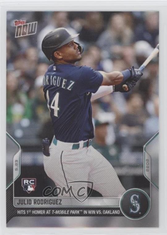 2022 Topps Now /2104 Julio Rodriguez #228 Rookie RC 3bs