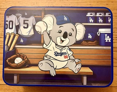 LA Dodgers 2026 Metal Lunch Box & Cup Stadium Exclusve Collectible