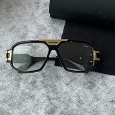 Cazal Tinted Glasses Legend 607/3 Big Rim Black Lenses Unisex Eyewear case