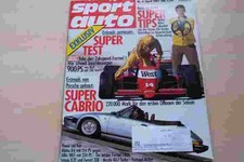 3) Sport Auto 04/1987 - Jensen Interceptor S4 mit  - Ford Capri RS 2600 mit 150