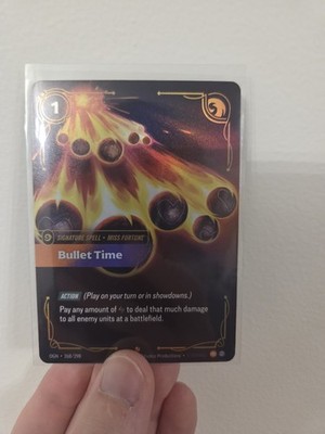 Signature Spell Miss Fortune Bullet Time - OGN 268/298 - Riftbound ...