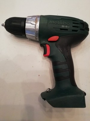 Metabo Akku Bohrschrauber BS 18 Li, Li-Ion, 10mm, Ohne Akku/ Ladegerät, Top 
