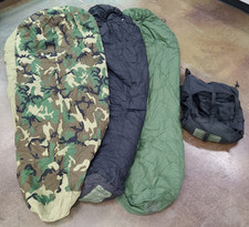 US Military 4 Piece ACU Modular Sleeping Bag Sleep System - Good Condition 