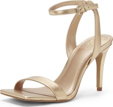 Vince Camuto Women's Saprenda Heeled Sandal 8.5 Egyptian Gold