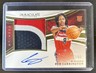 2024-25 Panini Immaculate Bub Carrington Premium Patch Auto RC #/50