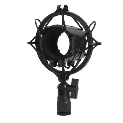Microphone Shock Mount Mic Holder for 46 - 51mm Condenser Mics - Anti-Vibration