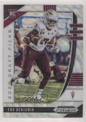 2020 Panini Prizm Draft Picks Rookies Blue Wave /299 Eno Benjamin Rookie RC uk2