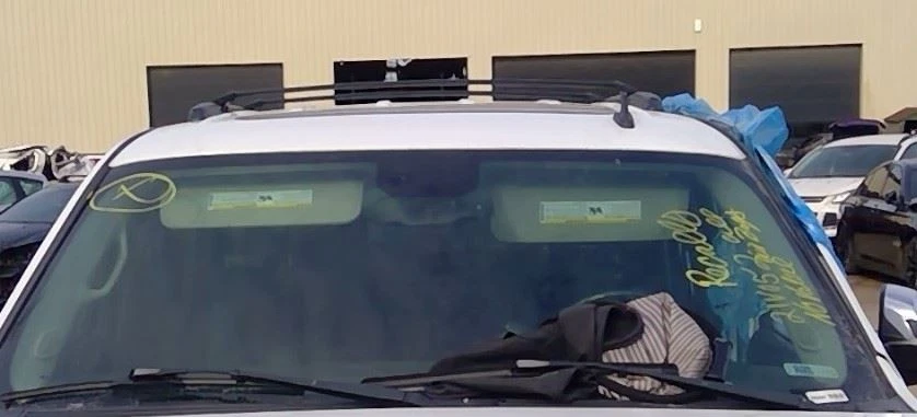 2007 Chevrolet Chevy Tahoe Interior Rear View Mirror in Black (Textured) Foto 3 de 4