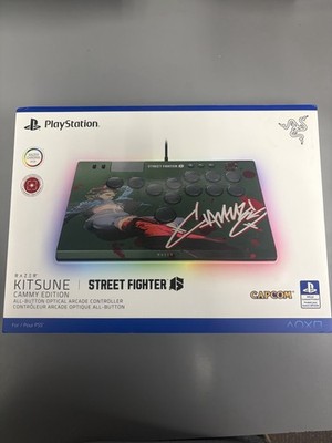 Razer Kitsune Cammy Edition All-Button Arcade Controller PS5 PC Optical RGB