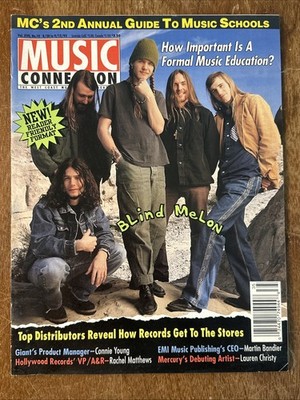 Blind Melon Music Connection Magazine August 30th 1993