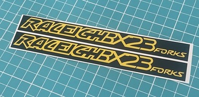 Raleigh Mk1 Mag Burner fork decals 