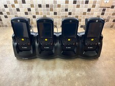 4 Zebra MC55E0 Bluetooth Mobile Barcode Scanners plus CRD5501 Base and Handles