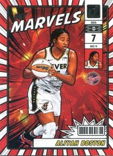 2025 Panini Donruss WNBA Net Marvels #10 ALIYAH BOSTON FEVER