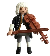 Playmobil,JOHANN SEBASTIAN BACH,VIOLINIST,CLASSICAL MUSIC COMPOSER