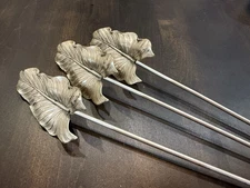 Vintage Arthur Court 1999 21" Sculpture Cast Bouquet Flowers Leafs Lot 3 - B24