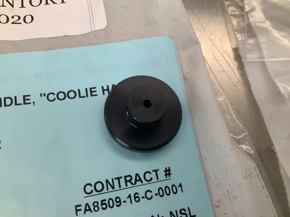 (16) Boeing 363561-1 Helicopter  Trackhandle Knob  “Coolie Hat” - Image 2 of 4