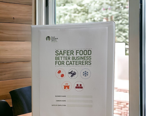 Sichereres Essen, besseres Geschäft für Caterer + 12 Monate Tagebuch + 12 Temperatur + A4 Schild - Bild 1 von 9