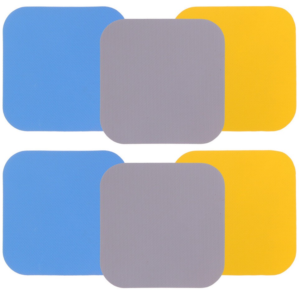 6 Pcs Jar Opener Grips Pads Jars Rubber Bottle Opening Mat Tripods eBay