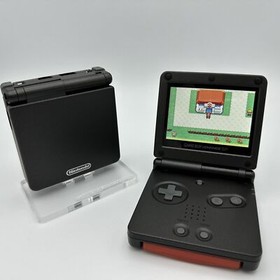 Nintendo Gameboy Advance SP Pok&eacute;mon V5 IPS LCD Reshell Glass Screen &New Battery