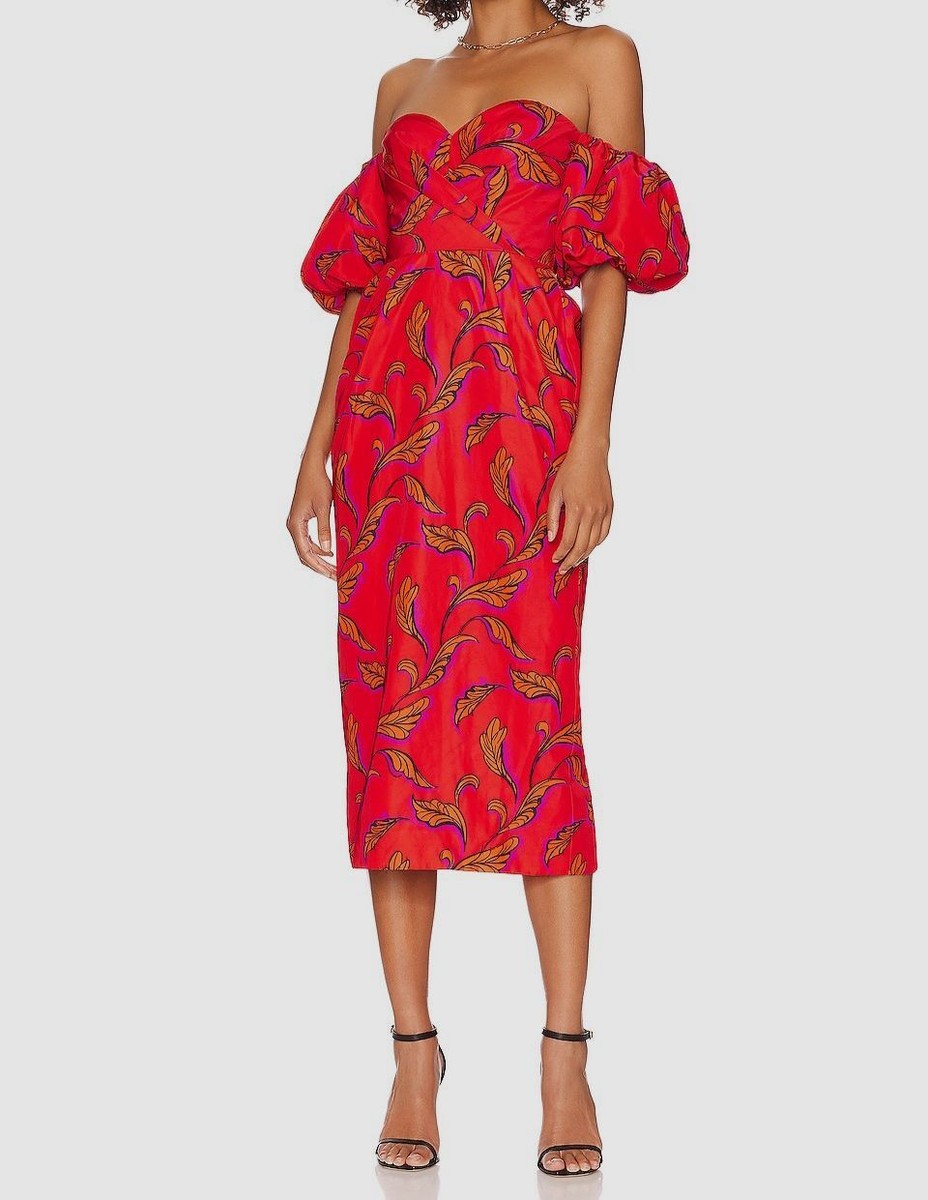 amur red dress AMUR