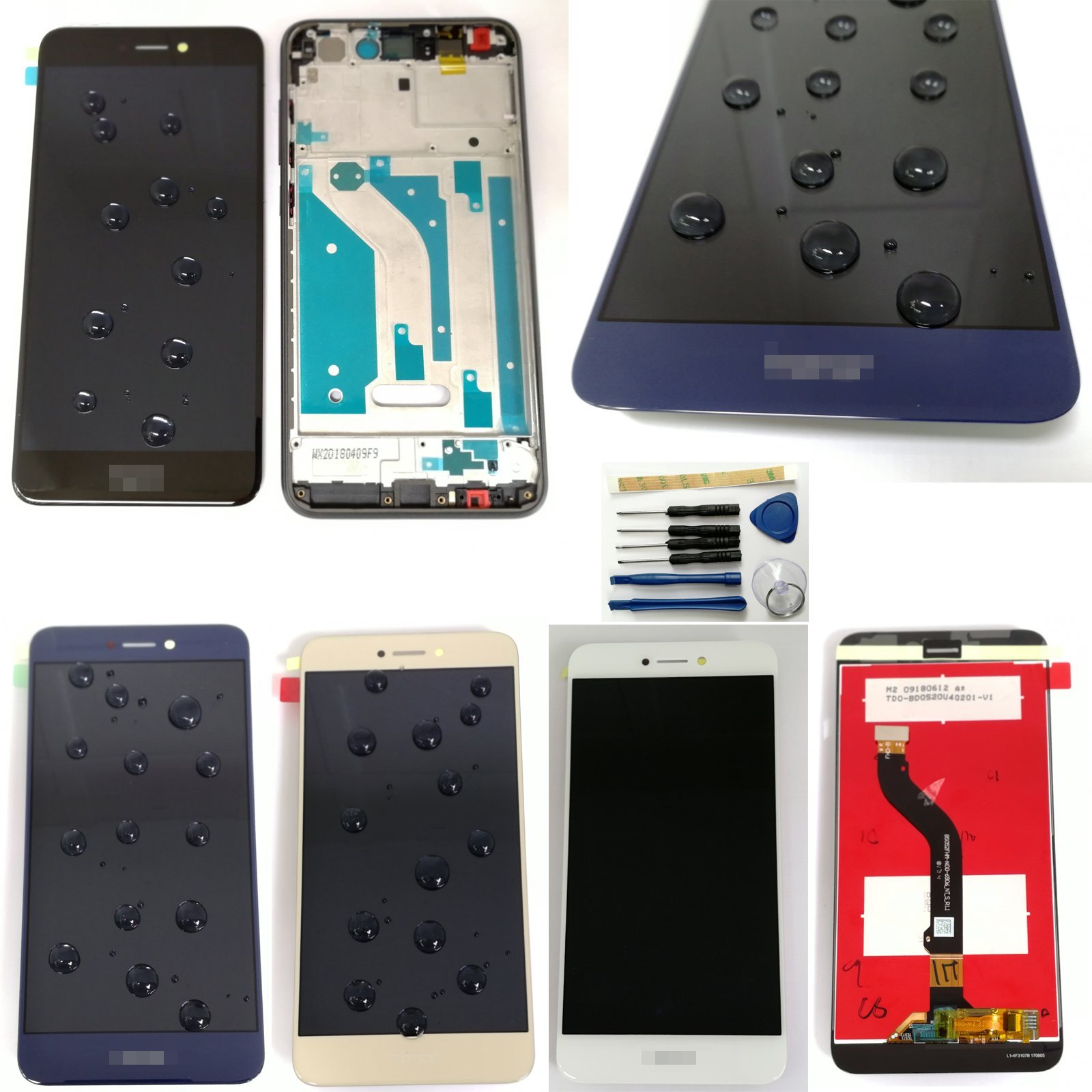 lcd touch screen meizu m2 note free sample