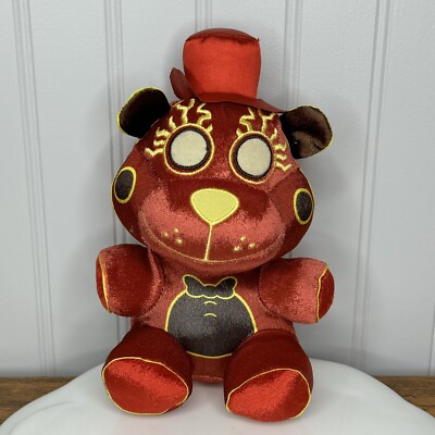 Five Nights at Freddy's Funko Plush Live Wire Freddy FNAF 2022 Red Bear 7.5in