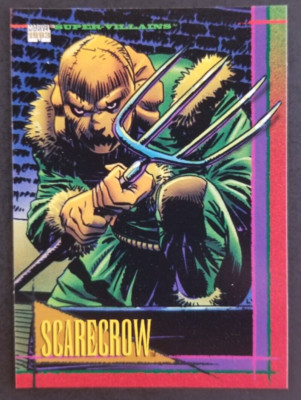 Scarecrow 1993 Skybox Marvel Universe Card #90 (NM)