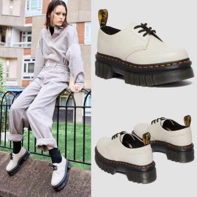 Dr. Martens Audrick Platform Derby Oxford 3-Eye SHOES Size Dr. Martens Audrick Platform Derby Oxford 3-Eye SHOES Size